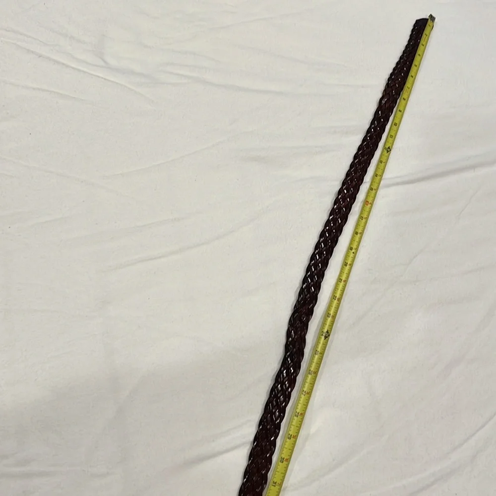 Cole Haan Brown Weave Belt